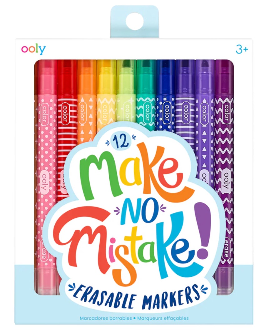 Make No Mistake! Erasable Markers - Set of 12