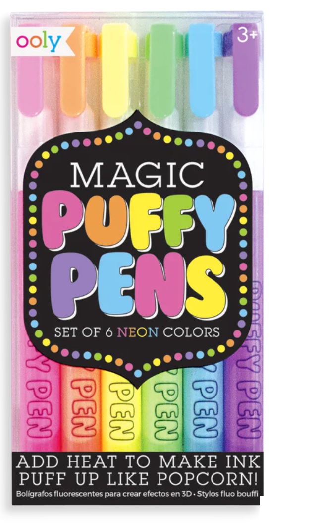 Magic Puffy Pens