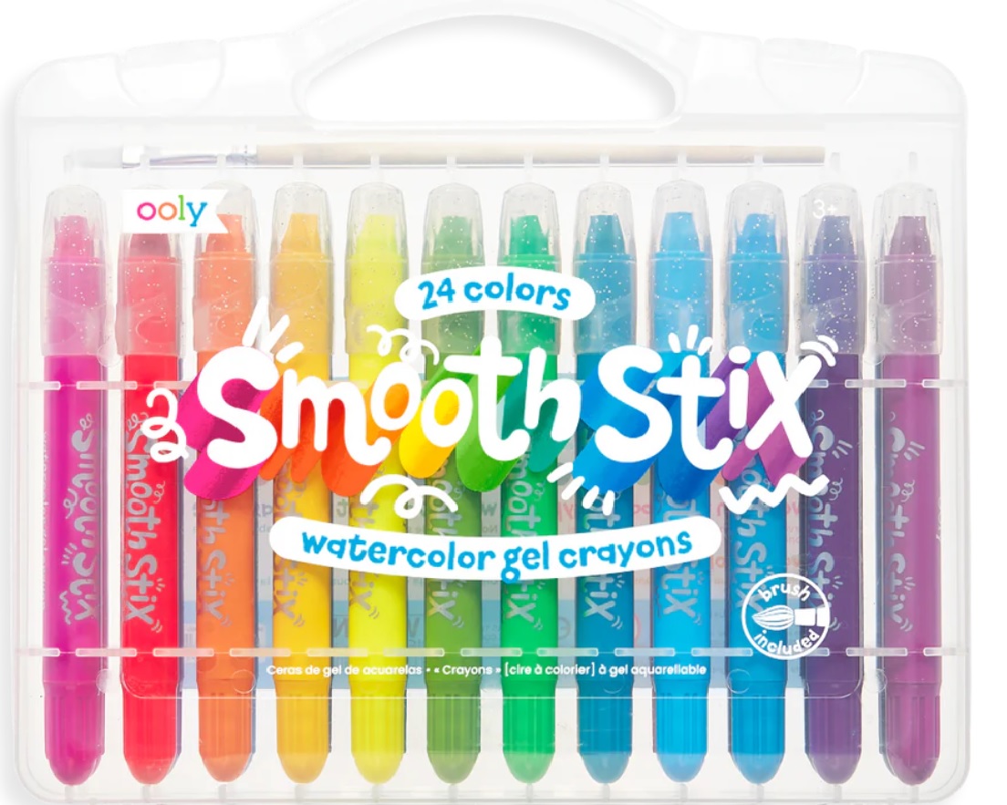 Smooth Stix Watercolor Gel Crayons - Set of 24 image