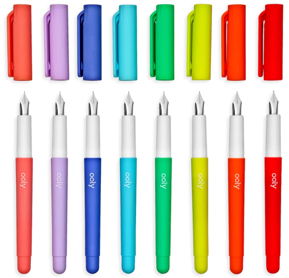 Color Write Fountain Pens - Set of 8 image